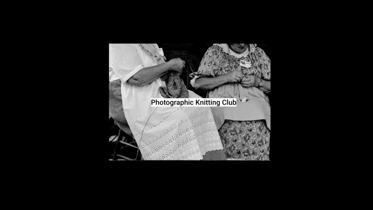Photographic Knitting Club